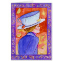 Tea Lady with Lemons cards