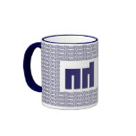 "TEA" Mug: blue