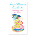 Tea or Ceramic service business cards
