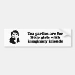 Tea Parties are for little girls Bumper Stickers