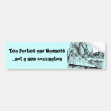 Tea Parties & Madness Bumper Stickers