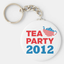 Tea Party 2012 Patriotic Key Chain