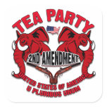 Tea Party 2nd Amendment Stickers