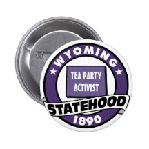 TEA PARTY ACTIVIST PINBACK BUTTONS