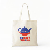 Tea Party Canvas Bags