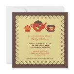 Tea Party Bridal Shower Invitation