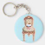Tea Party Cupcake Design Key Chain