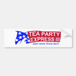 Tea Party Express III Bumper Stickers