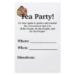 Tea Party! flyers