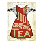 TeA PaRTy iNViTaTioNs dressed in ReD