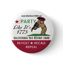 Tea Party Like It's 1773 Button