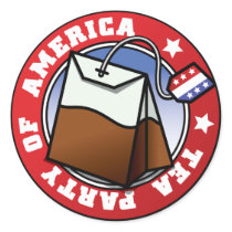 Tea Party of America Stickers