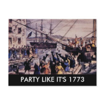 TEA PARTY Party like it's 1773 Post Cards