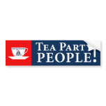 Tea Party People! bumper stickers