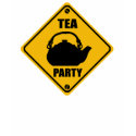 TEA PARTY ROAD SIGN t-shirts