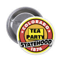 TEA PARTY STATE PINBACK BUTTON