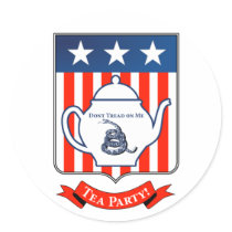 Tea Party! Sticker