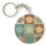 Tea Pop Art keychains