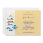 Tea Pot and Pastries Bridal Shower Invitation