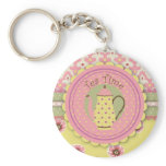 Tea Service Keychain