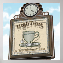Tea Shop Poster Print