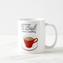 Tea Solves Everything Mugs