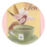 Tea Round Sticker