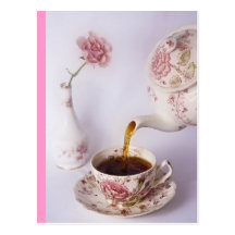 Tea Time Post Card