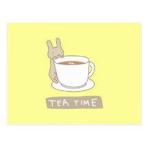 Tea time post cards