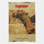 Tea Towel - Camel Train; Silk Road; Spice Route