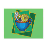 Tea With Lemon postcards
