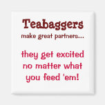 Teabaggers Fridge Magnet
