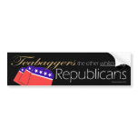 Teabaggers the other "whites only" Republicans bumper stickers