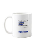 Teach a man to reason... mugs