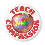 Teach Compassion magnets