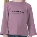 Teach me maths t-shirts