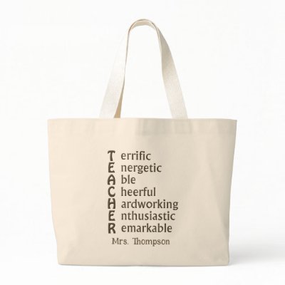 Teacher Acronym Bag by cooltees