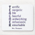 Teacher Acronym Mousepad