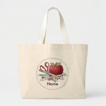 Teacher Apple Bag