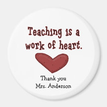 Teacher Appreciation Gift Magnet