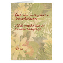 Teacher Appreciation Gratitude Cards