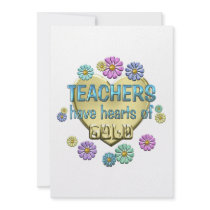 Teacher Appreciation Personalized Announcement