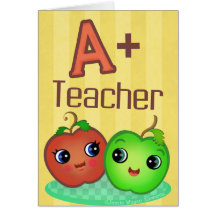 Teacher Appreciation Thank You Greeting Card