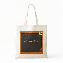 Teacher Chalkboard Tote Bags