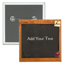 Teacher Chalkboard Button