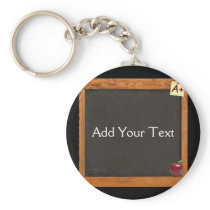 Teacher Chalkboard Keychains