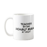 Teacher Deadly Ninja by Night mugs