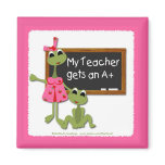 Teacher Frog Magnet