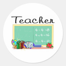 Teacher gifts sticker