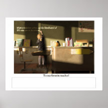 Teacher Keepsake Posters